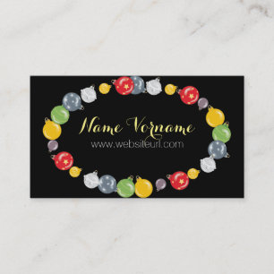 Carte De Visite Noël