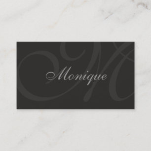 Carte De Visite Noir