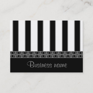 Carte De Visite Noir et blanc