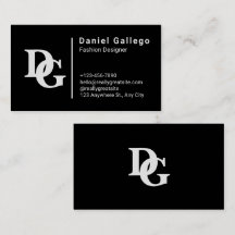 Noir Et Blanc Simple Personnel