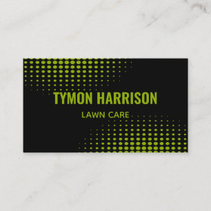 Carte De Visite Nom personnalisé Soins de pelouse
