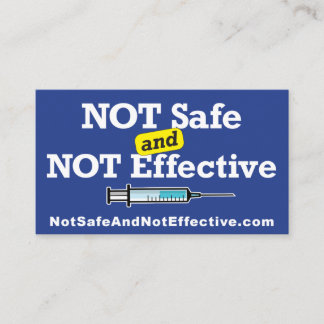 Carte de visite non sûr et non efficace