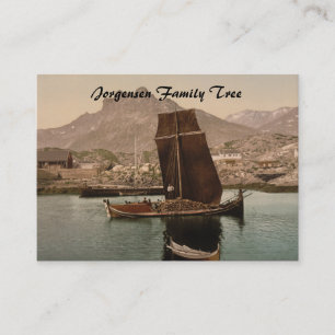 Carte De Visite Nordlandsbaad, Nordland, Norvège