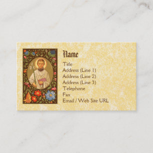 Carte De Visite Norme St. Aloysius Gonzaga (PM 01)