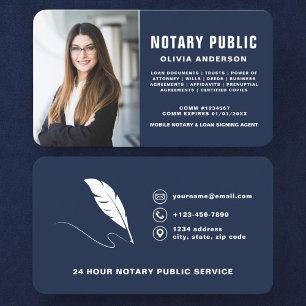 Carte De Visite Notaire public