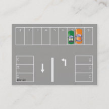 Note de stationnement incorrecte