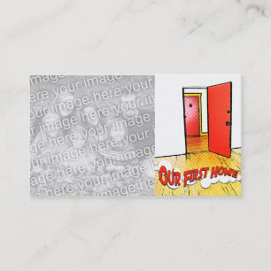 Carte De Visite notre première porte comique à domicile