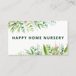 Carte De Visite Nourriture Plante cultivée dans le bouquet de pri