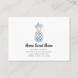 Carte De Visite Nous avons déplacé le changement d'adresse Faire-p