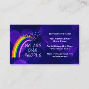 Carte De Visite Nous sommes une personnes