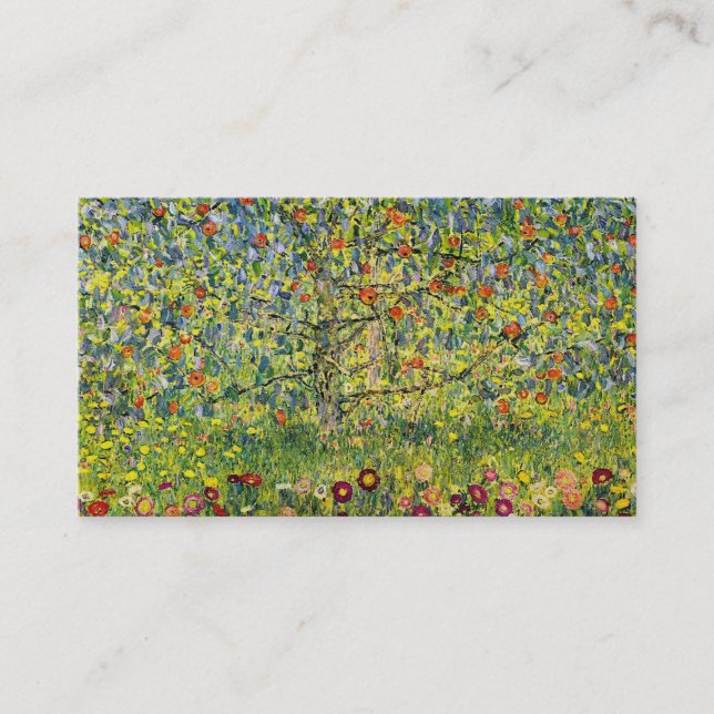 Carte De Visite Nouveau d'art de peinture de Gustav Klimt le (Devant)