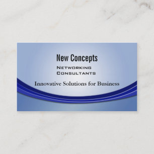 Carte De Visite Nouveaux concepts, consultants informatiques