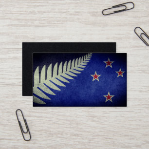 Carte De Visite Nouvelle-Zélande Silver Fern