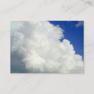 Carte De Visite Nuages Cumulés, Mini Photo