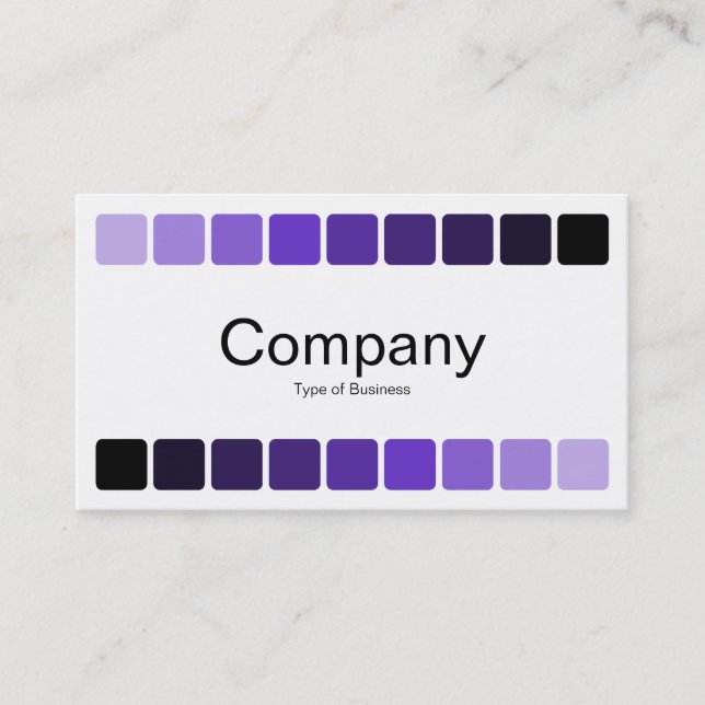 Carte De Visite Nuances alternatives 04 (Devant)