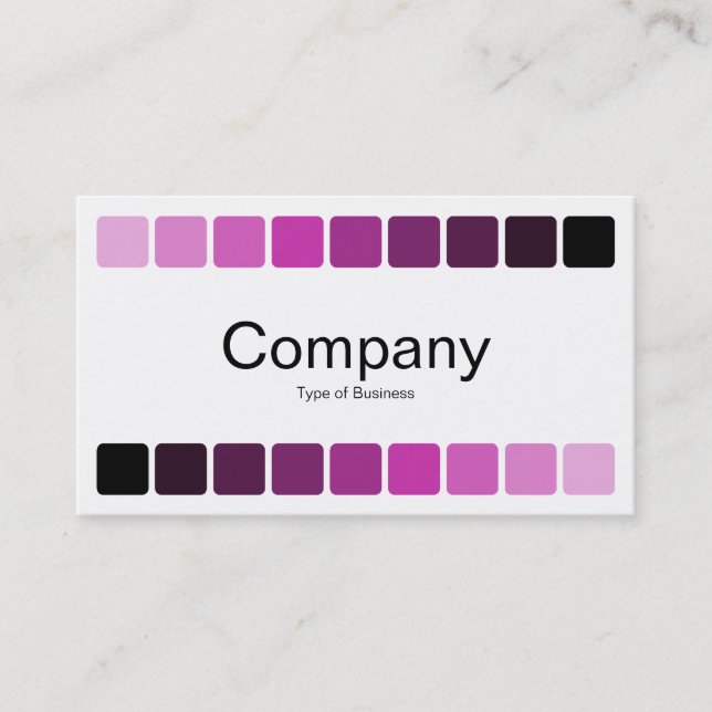 Carte De Visite Nuances alternatives 06 (Devant)