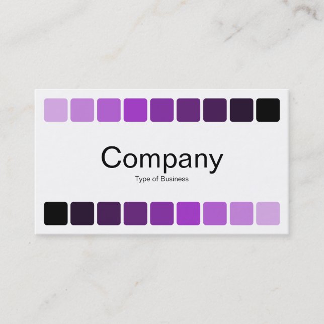 Carte De Visite Nuances alternées 05 (Devant)