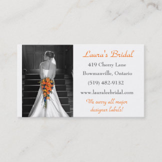 Carte de visite nuptiale