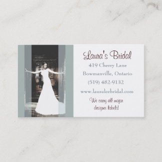 Carte de visite nuptiale