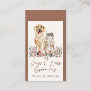 Carte De Visite Nutrition pour chiens et chats