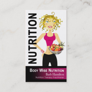 Carte De Visite Nutritionniste - commande à façon
