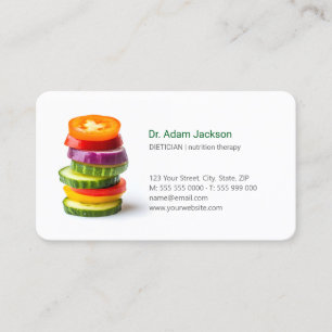 Carte De Visite Nutritionniste diététiste Food Therapy