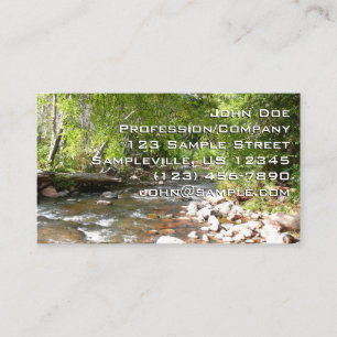 Carte De Visite Oak Creek II à Sedona Arizona Photographie de la n