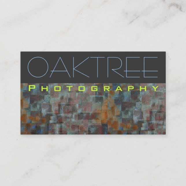 Carte De Visite "Oaktree " (Devant)