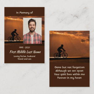 Carte De Visite Objet souvenir de vélo cyclisme 