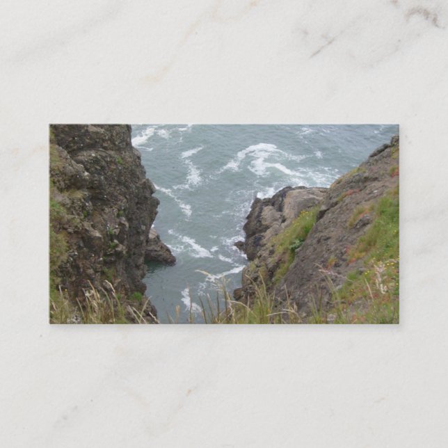 Carte De Visite Océan Pacifique Mary's Cove (Devant)