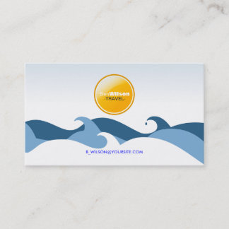 Carte de visite Ocean Waves