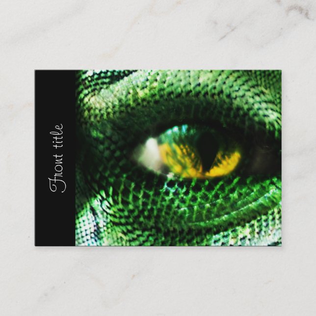 Carte De Visite Oeil d'un ... ? (Devant)