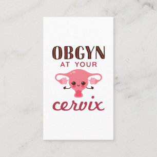 Carte De Visite OGBYN À Votre Cervix