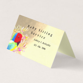 Carte De Visite Oiseaux fantastiques