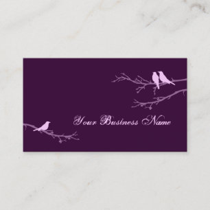 Carte De Visite oiseaux moisis