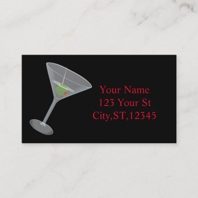 Carte De Visite Olive Martini Thunder_Cove (Devant)