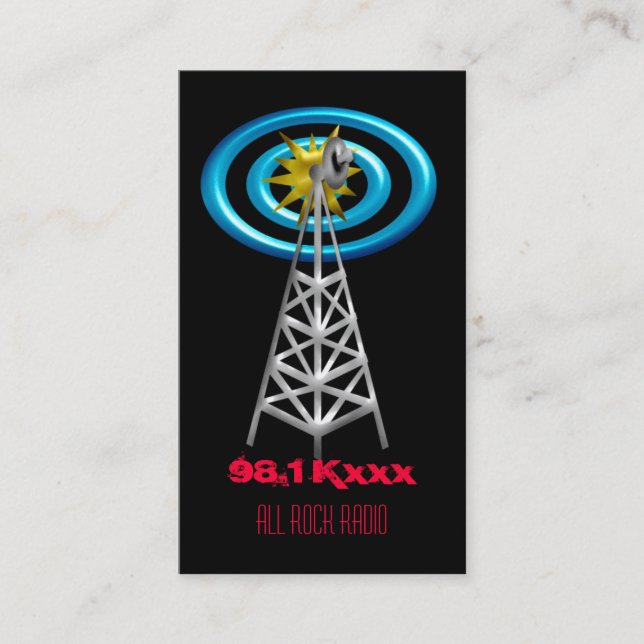 Carte De Visite ondes radio (Devant)