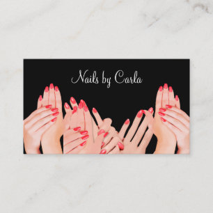 Carte De Visite Ongles de beauté Manucure