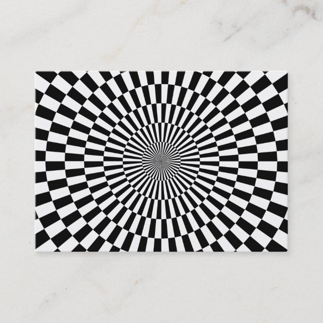 Carte De Visite Op Art. 01 (Devant)