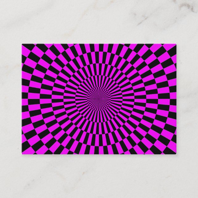 Carte De Visite Op Art. 04 (Devant)