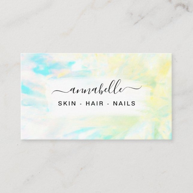 Carte De Visite *~* OPAL QR Prism AP26 Crystal Ethereal arc-en-cie (Devant)