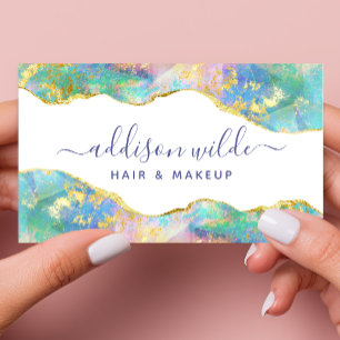 Carte De Visite Opale de feu 