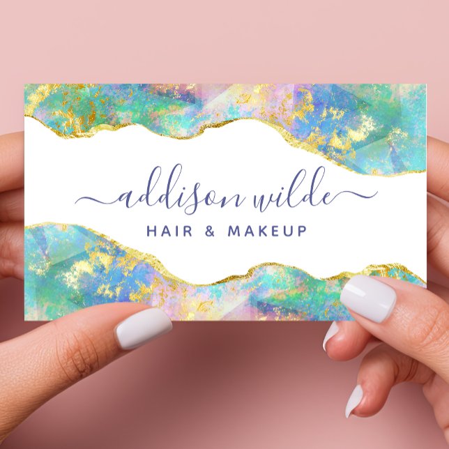 Carte De Visite Opale de feu  (Créateur téléchargé)