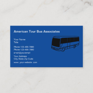Carte De Visite Opérateur de bus de tourisme