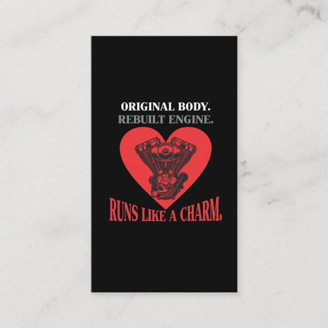 Carte De Visite Opération de récupération efficace de la chirurgie (Devant)