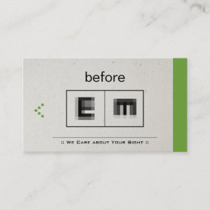 Carte De Visite Ophtalmologie ophtalmologie ophtalmologiste Optomé