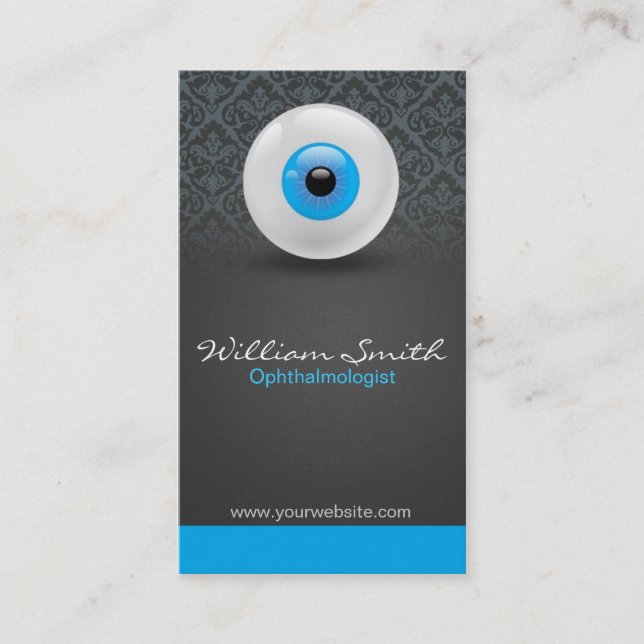 Carte De Visite Ophthalmologist (Devant)