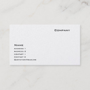 Carte De Visite Or