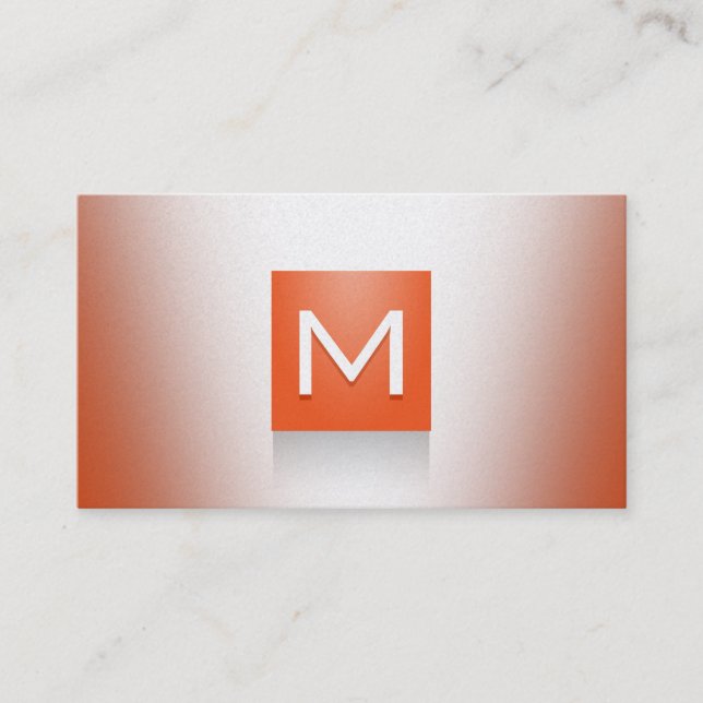 Carte De Visite Or de Schoon (Devant)