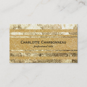 Carte De Visite Or Marbré